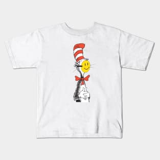 Cat In The Mask Kids T-Shirt